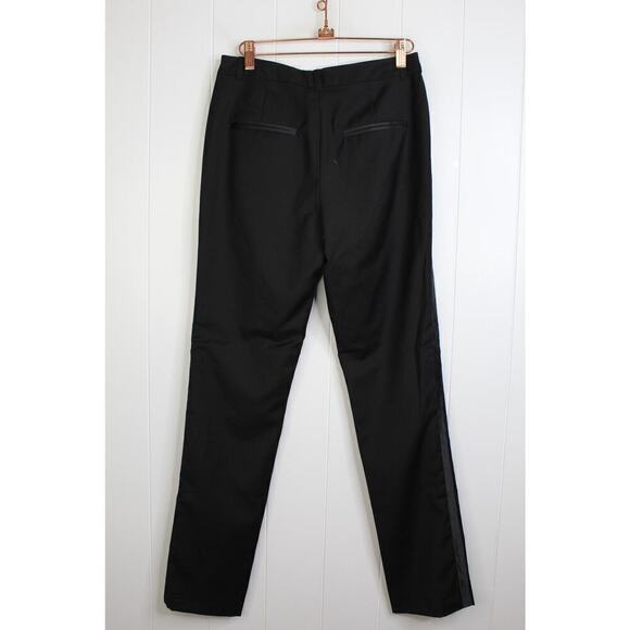 NWT BonPoint Black Tuxedo Trousers with Seam Pockets Size 36 (4/6) - Picture 6 of 10